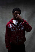 Maximum Fallout Hoodie Ox Blood