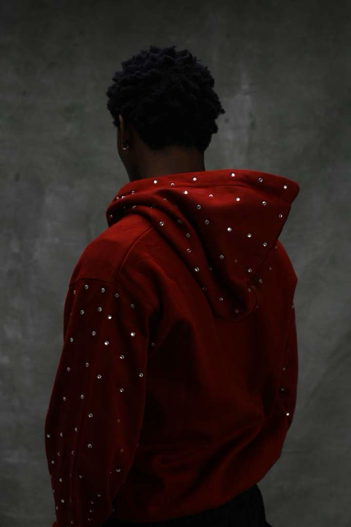 Maximum Fallout Hoodie Ox Blood