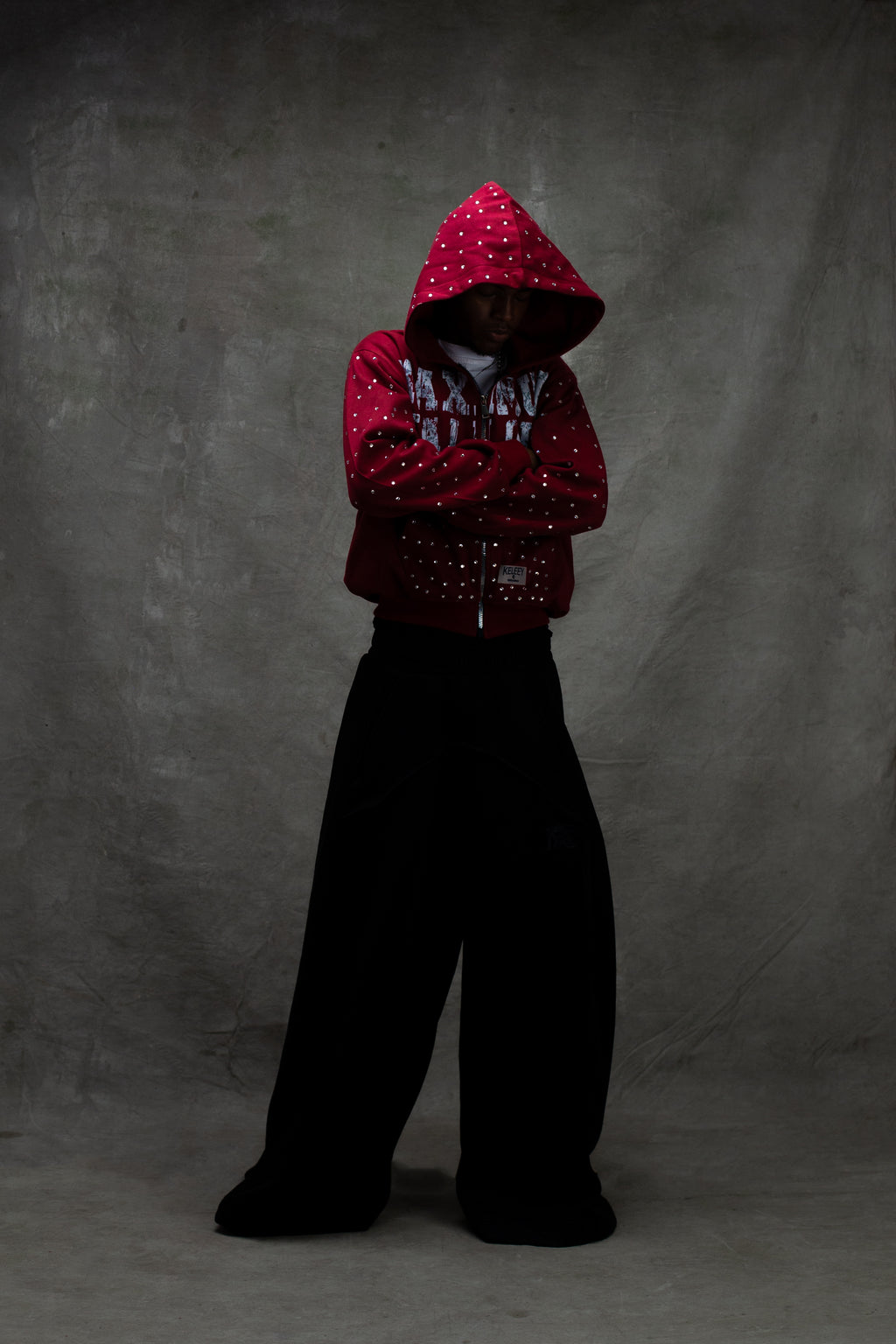 Maximum Fallout Hoodie Ox Blood