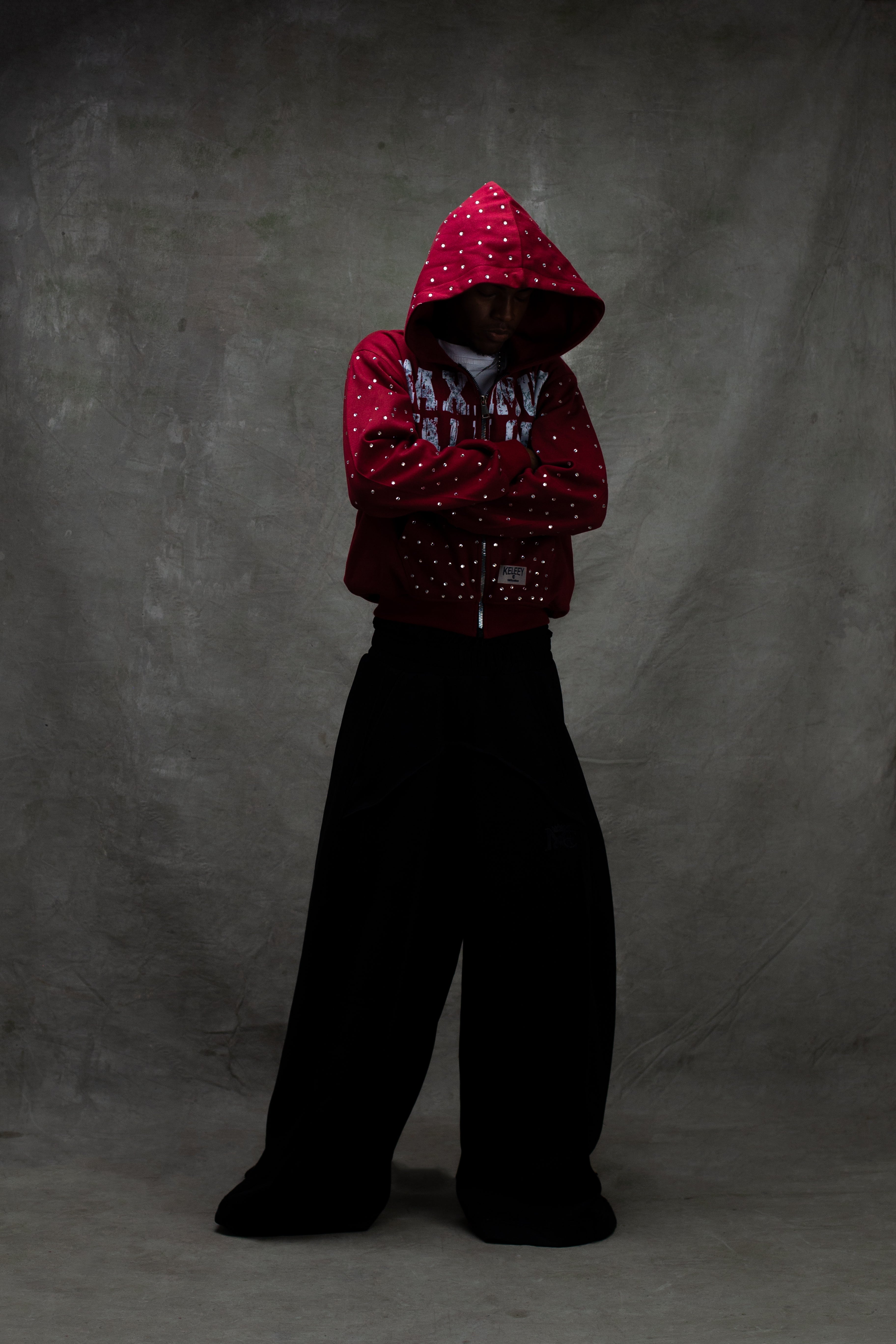Maximum Fallout Hoodie Ox Blood